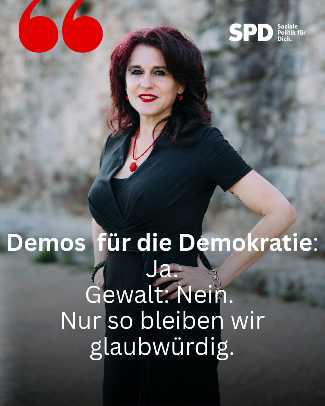 Unsere Kandidatin für das Amt der Landrätin, Silvia #Gross