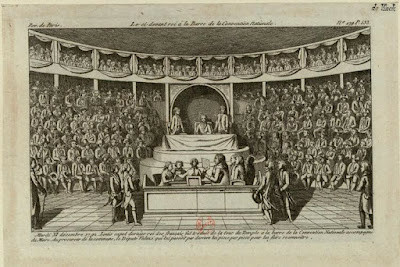 Die Gerichtsverhandlung gegen Louis Capet (Louis XVI.) vor dem Nationalkonvent von 1792