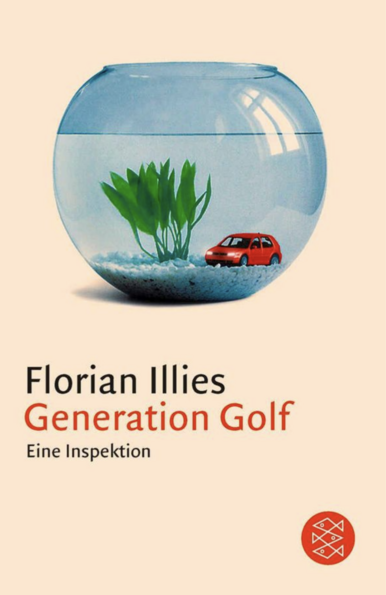 Buchcover von Florian Illies: Generation Golf.