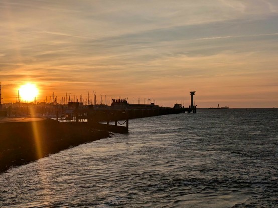 Sonnenuntergang am Meer