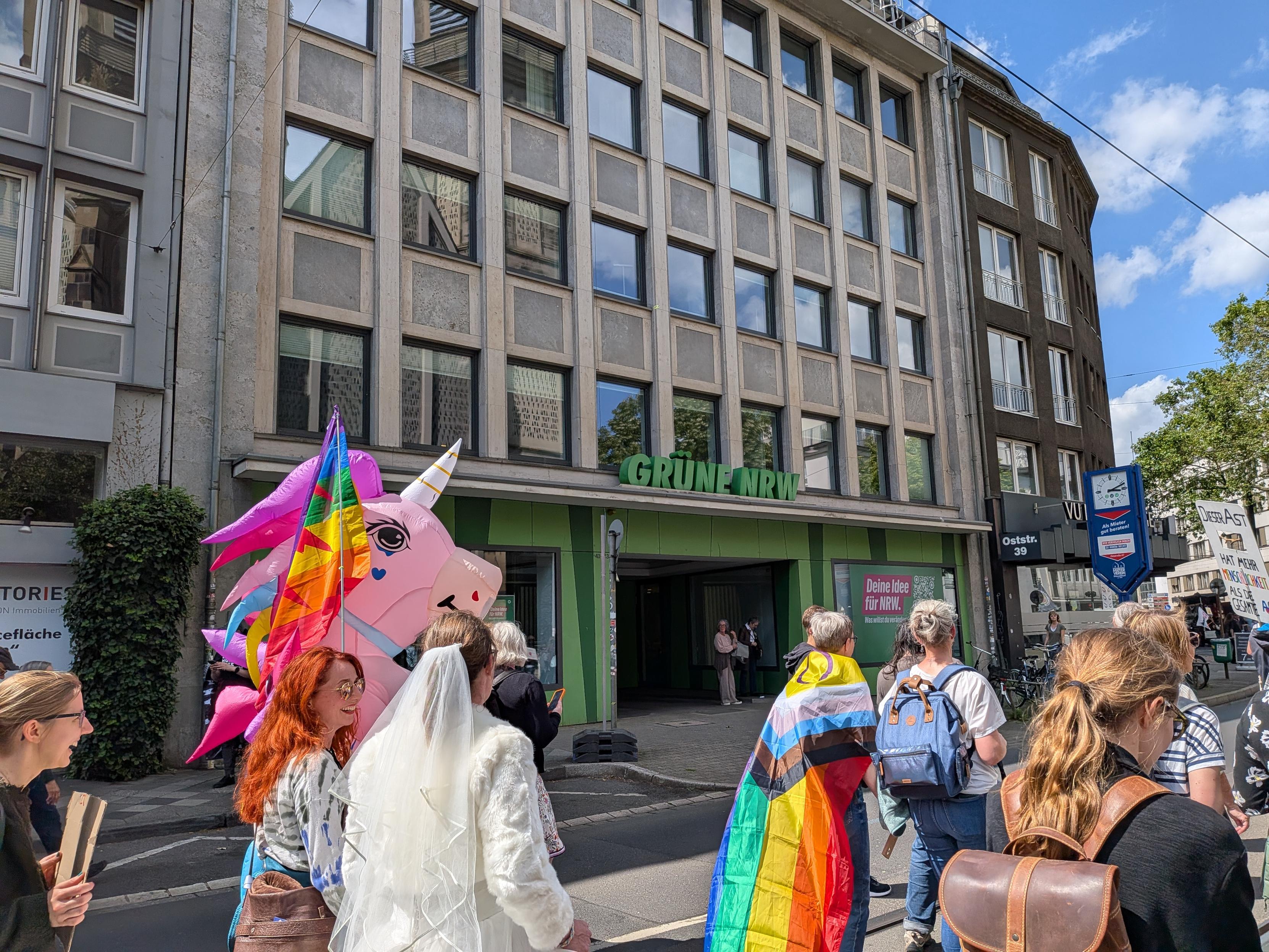 Partei zentrale Grüne NRW