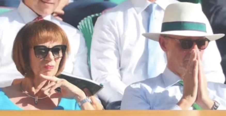 Die Fritzens bei einem Tennismatch