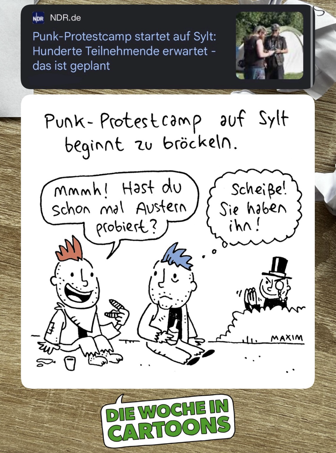 Posted media