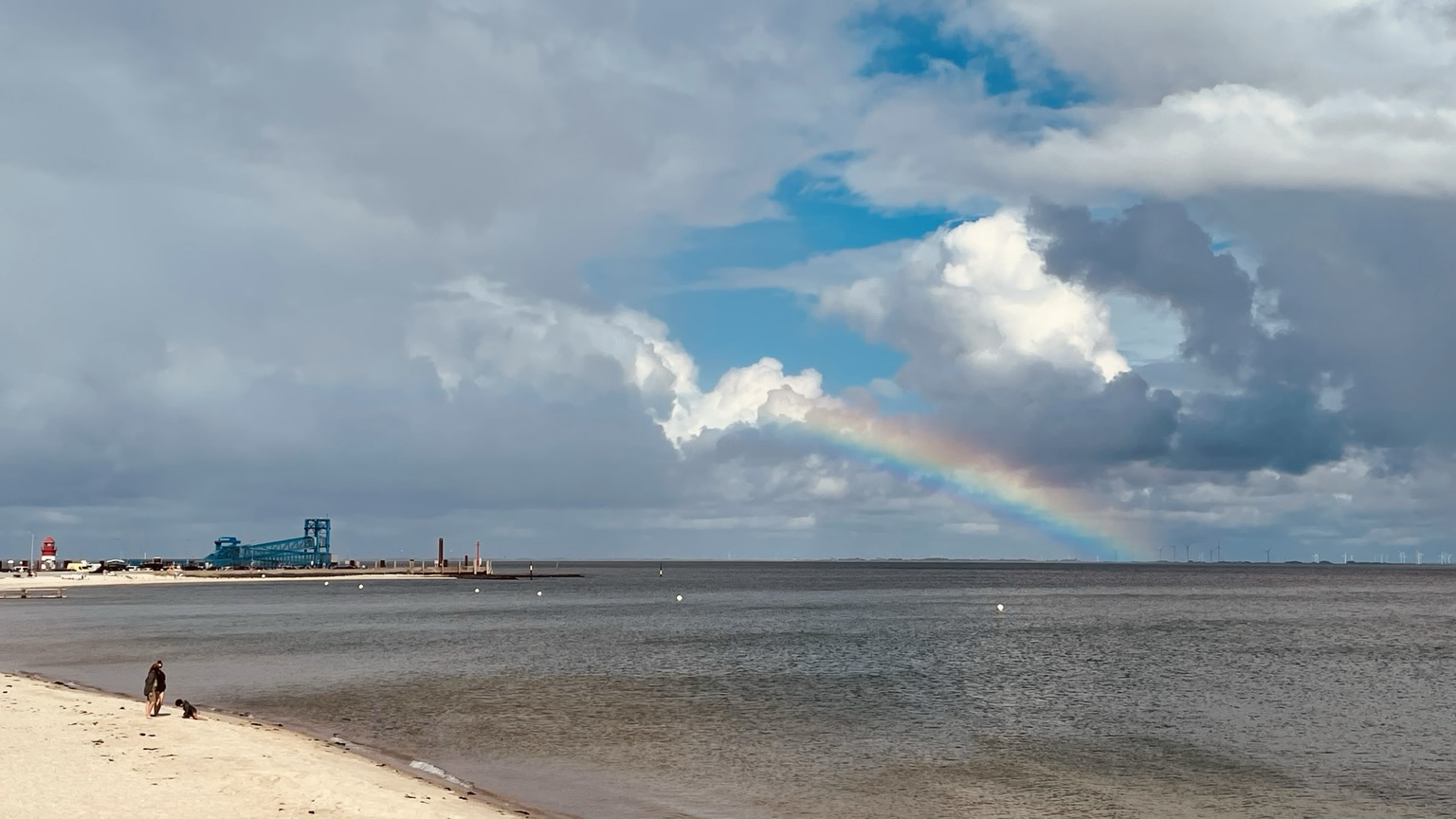 Am Meer: Regenbogen, Wyk auf Föhr 2026